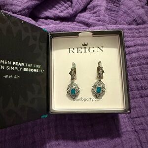 Bomb Party Reign Villain Collection Earrings “Mist of Enchantment”
